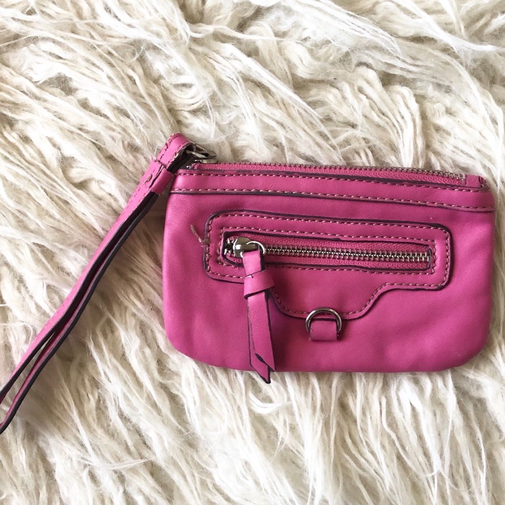 Nine West Pink Wristlet